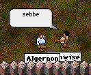 Samwise says, 'sebbe'.